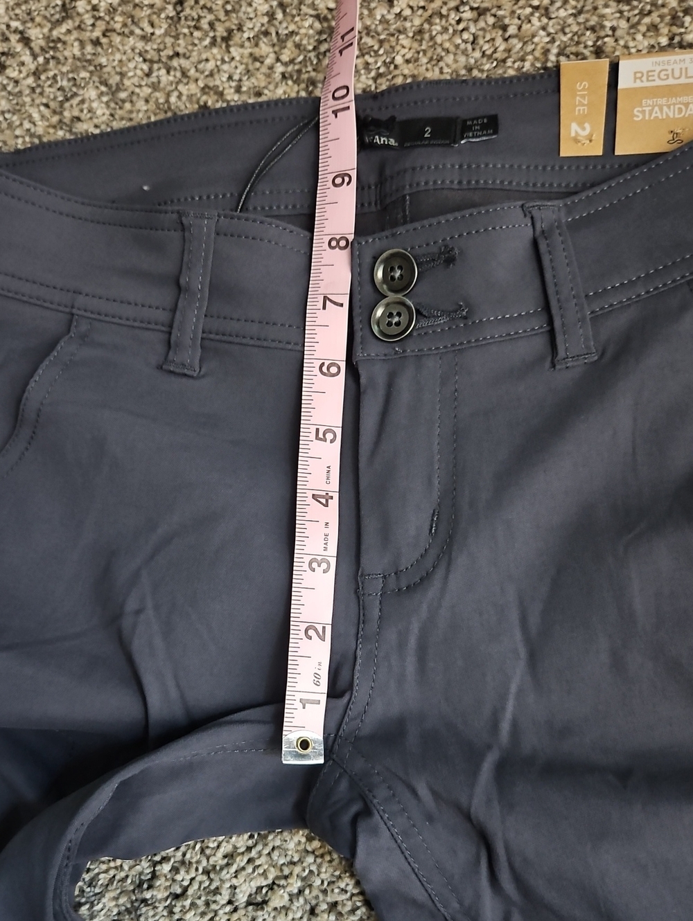 Prana Halle Convertible Hiking Pants - Picture 8 of 12